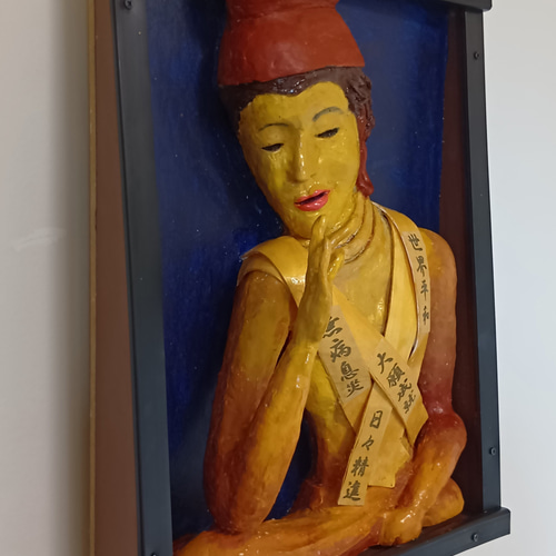 立体絵画の「国宝第一号の弥勒菩薩」 立体絵画の「国宝第一号の弥勒菩薩」(3D絵画） | 山川善作
