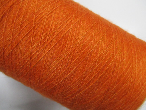 シルクモヘア オレンジ320g z27 毛糸 間島福平商店 通販 18420643