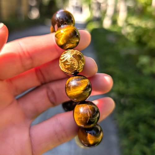 洞察力を高める!金彫皇帝龍 虎目石 ゴールドルチル タイガー 洞察力を高める!金彫皇帝龍 虎目石 ゴールドルチル タイガー