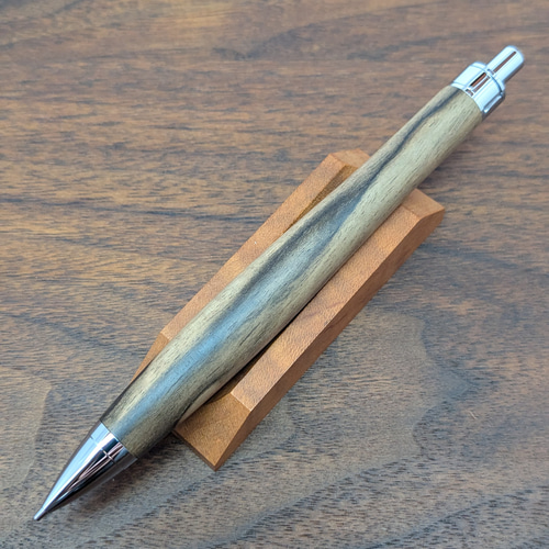 新作】黒柿 シャープペンシル No.692 ペン・筆記用具 工房