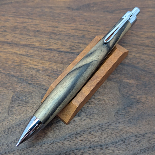 新作】黒柿 シャープペンシル No.693 ペン・筆記用具 工房