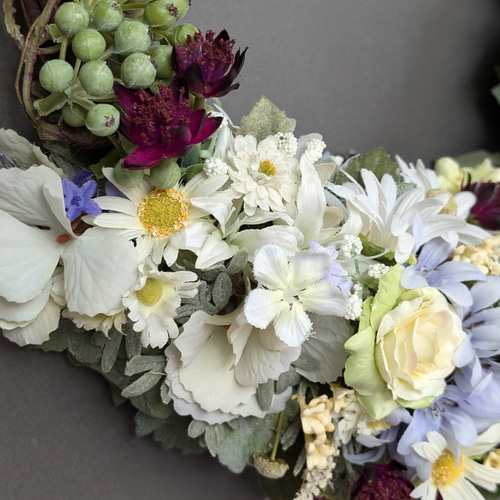 ウエディングリース(c)ブートニア込み 世界で1つ貴女だけにお勧めし