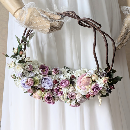 B ブーケ ブートニア リース 髪飾り 和装 ウエディング ウェディング 2