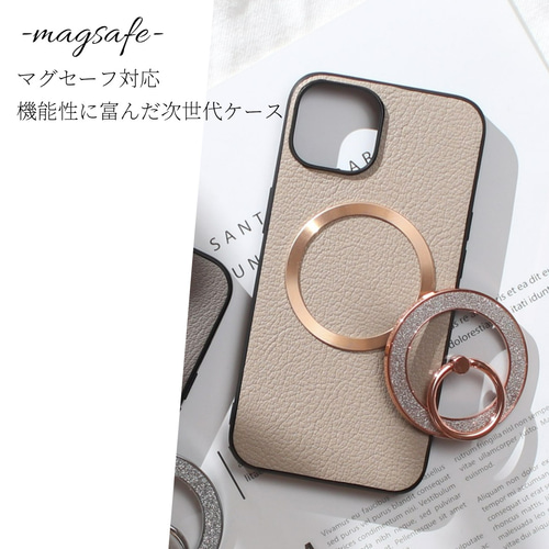 iphone ケース 本革 17 16 15 14 13 mini レザー マグセーフ対応