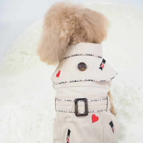 ナチュラル＆クラシカルなペチコートワンピース　つけ襟付き　犬服　ハンドメイド Amazon | ZUNEA 犬の服 小型犬 春夏 海軍服 ワンピース ドレス