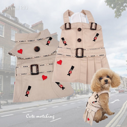 ワンピース コート お揃い 可愛い かっこいい おしゃれ ドックウェア