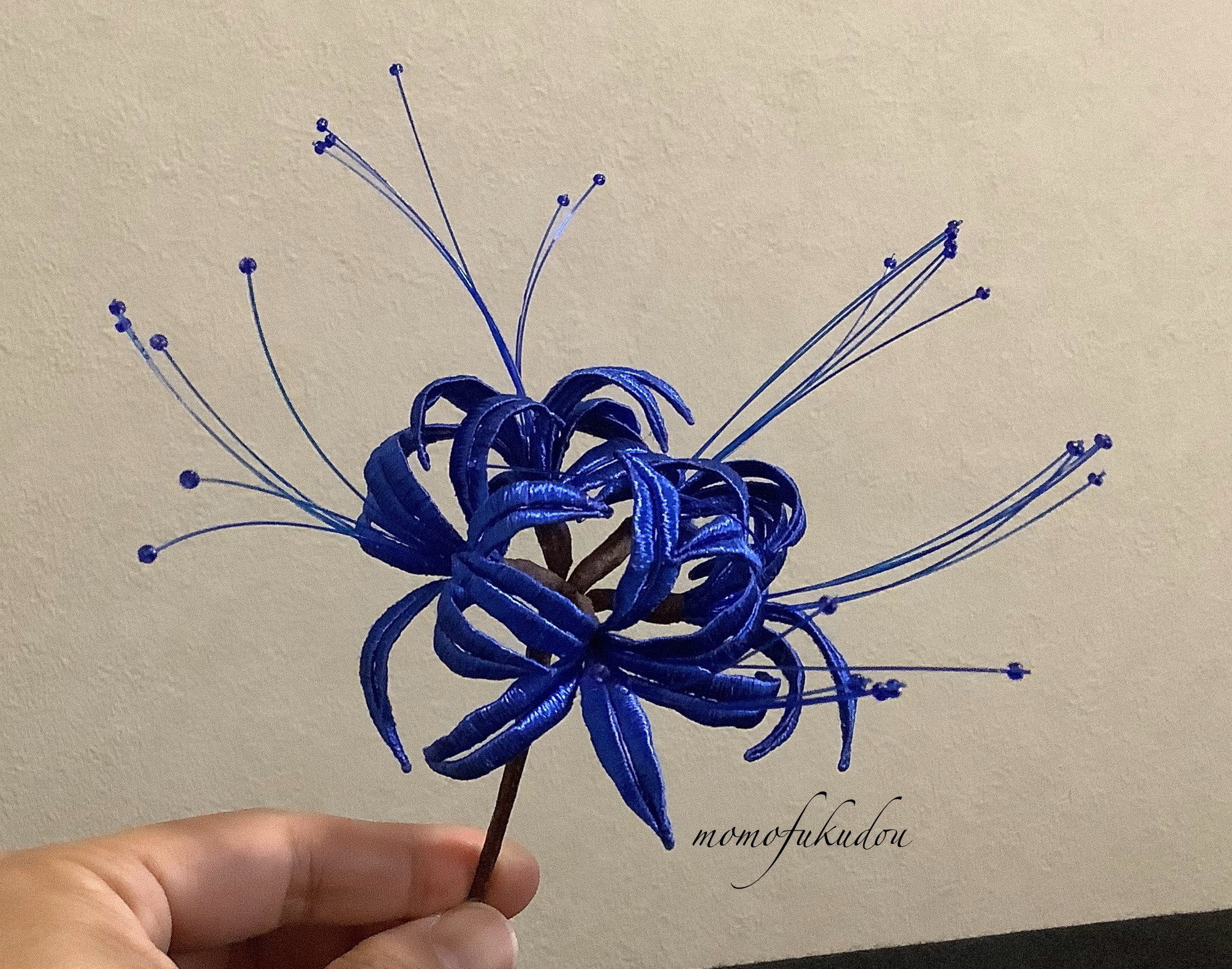 成人式  卒業式　つまみ細工の髪飾り　纏花（チャンホァ）