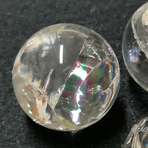 数量限定☆極上ハイグレード！ ヒーリングストーン 天然石 虹入り