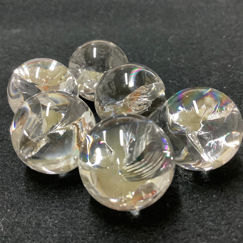 数量限定☆極上ハイグレード！ ヒーリングストーン 天然石 虹入り