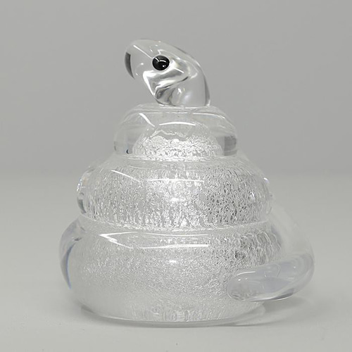 2025 干支 巳 置物 干支の置物 へび 吹きガラス Glass Studio 2025 干支 巳 置物 干支の置物 へび 吹きガラス Glass Studio