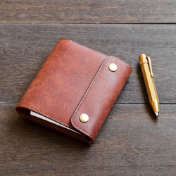 ロディアNo.12 横開きレザーカバー　カラーオーダー 1枚目の画像