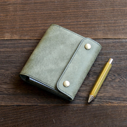 ロディアNo.12 横開きレザーカバー　カラーオーダー 5枚目の画像