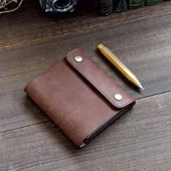 ロディアNo.12 横開きレザーカバー　カラーオーダー 4枚目の画像