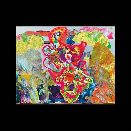 原画】「トカゲ」 絵画 ミスターピカソくん 通販 18421797｜Creema