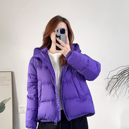 かだひ] HKGFAYO 女性の冬コーデュロイスクエアネックショート