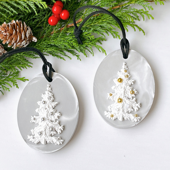 X'masアロマストーン木馬&雪結晶 X'masアロマストーン木馬&雪結晶