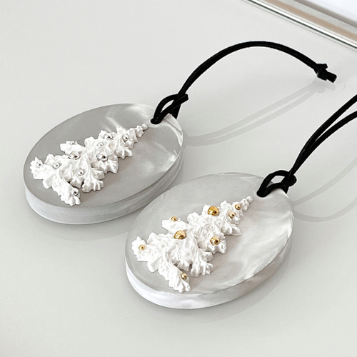 クリスマスツリー アロマストーン オーナメント クリスマス サシェ