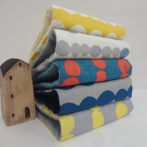NINA*20*やわらかガーゼハンカチ5枚セット*ハンドメイド NINA*20*やわらかガーゼハンカチ5枚セット*ハンドメイド