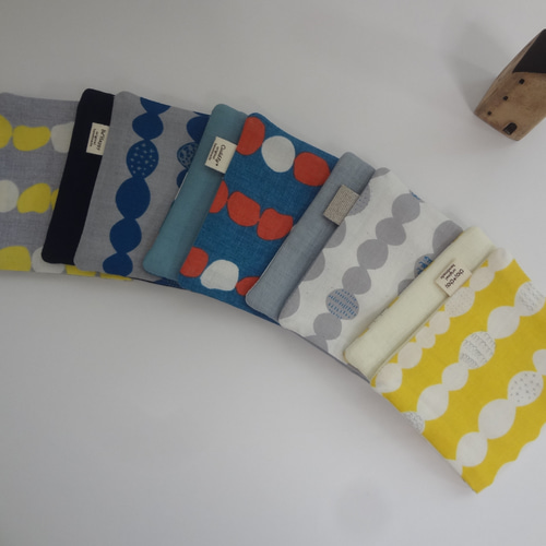 NINA*20*やわらかガーゼハンカチ5枚セット*ハンドメイド NINA*20*やわらかガーゼハンカチ5枚セット*ハンドメイド