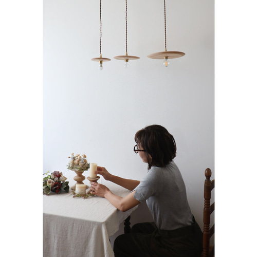 最終SALE Sサイズ マホガニー 木製パーツのみ 天然木ペンダント