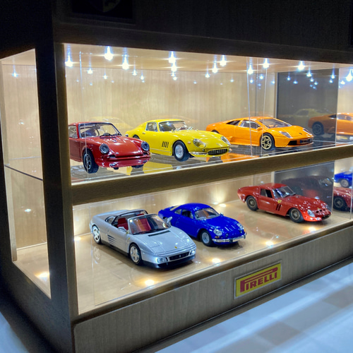 1/43展示25台可・特殊GL&BK・5層式ディスプレーBOX / ネオ