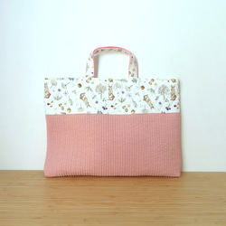 ミルキーラビット　うさぎ　オーダーページ　レッスンバック　3点セット　入園入学 在庫わずか】入園入学3点セット〈レッスンバッグ〉〈うさぎ〉〈女の子