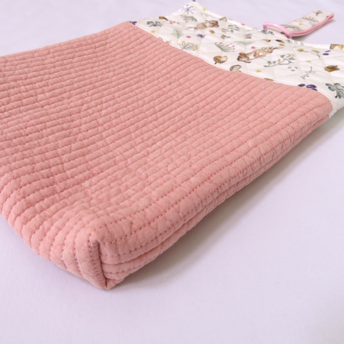 絵本袋　上履き入れ　布団袋　お念珠入れ　ヌビ恐竜刺繍 絵本袋上履き入れ布団袋お念珠入れヌビ恐竜刺繍
