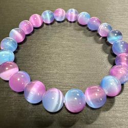 キラキラ 花火ルチル ホワイト 水晶 10mm ブレスレット 天然石