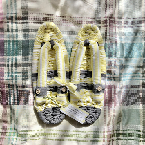 布ぞうり【全長26cm】(PN:240901) indoor cloth sandals /length