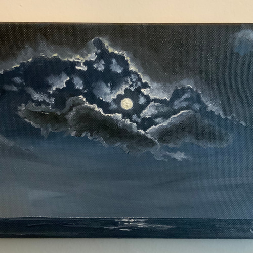 一番の 油絵手描き作品 （油絵手描き作品花） 絵画