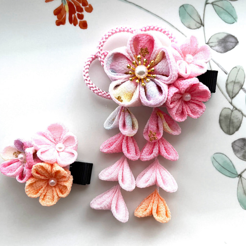 つまみ細工髪飾り 七五三 雑貨・その他 Fleuretteフルレット 通販