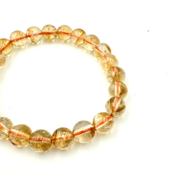 00336)四季ガーデンクォーツ 9mm 天然石 デザインブレスレット（先行