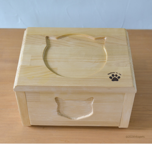 抗菌・防湿の青森ひばの餌箱＆餌台 おもちゃ・ペット小物 Hiba Pets