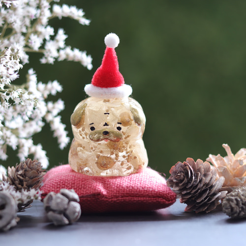 まん丸パグちゃんのクリスマスツリー まん丸パグちゃんのクリスマスツリー