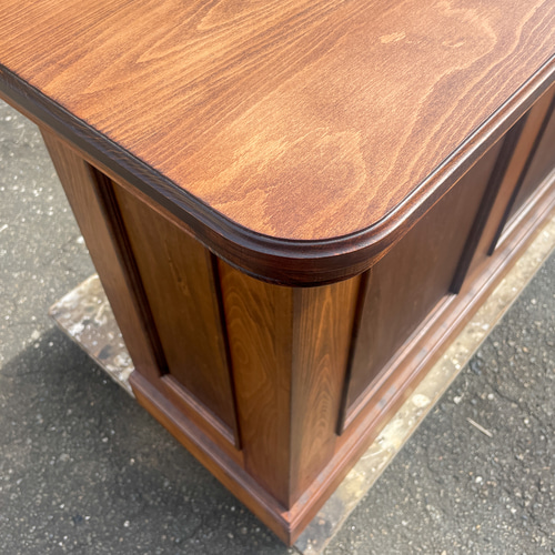 オーダーメイドバーカウンター（W1700ビーチ材） 高級アンティーク調