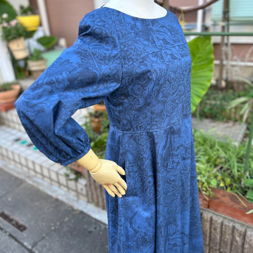 販売済)【shimimi様オーダー品】YUWAトワルドジュイ❤︎ロングOP 
