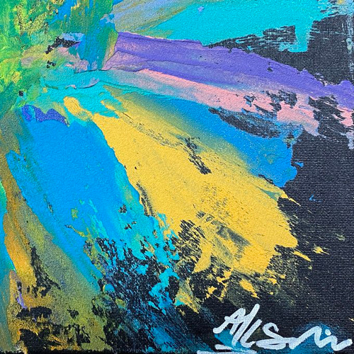 原画】「大きなかがやく太陽」 絵画 ミスターピカソくん 通販 18424786