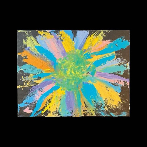 原画】「大きなかがやく太陽」 絵画 ミスターピカソくん 通販 18424786