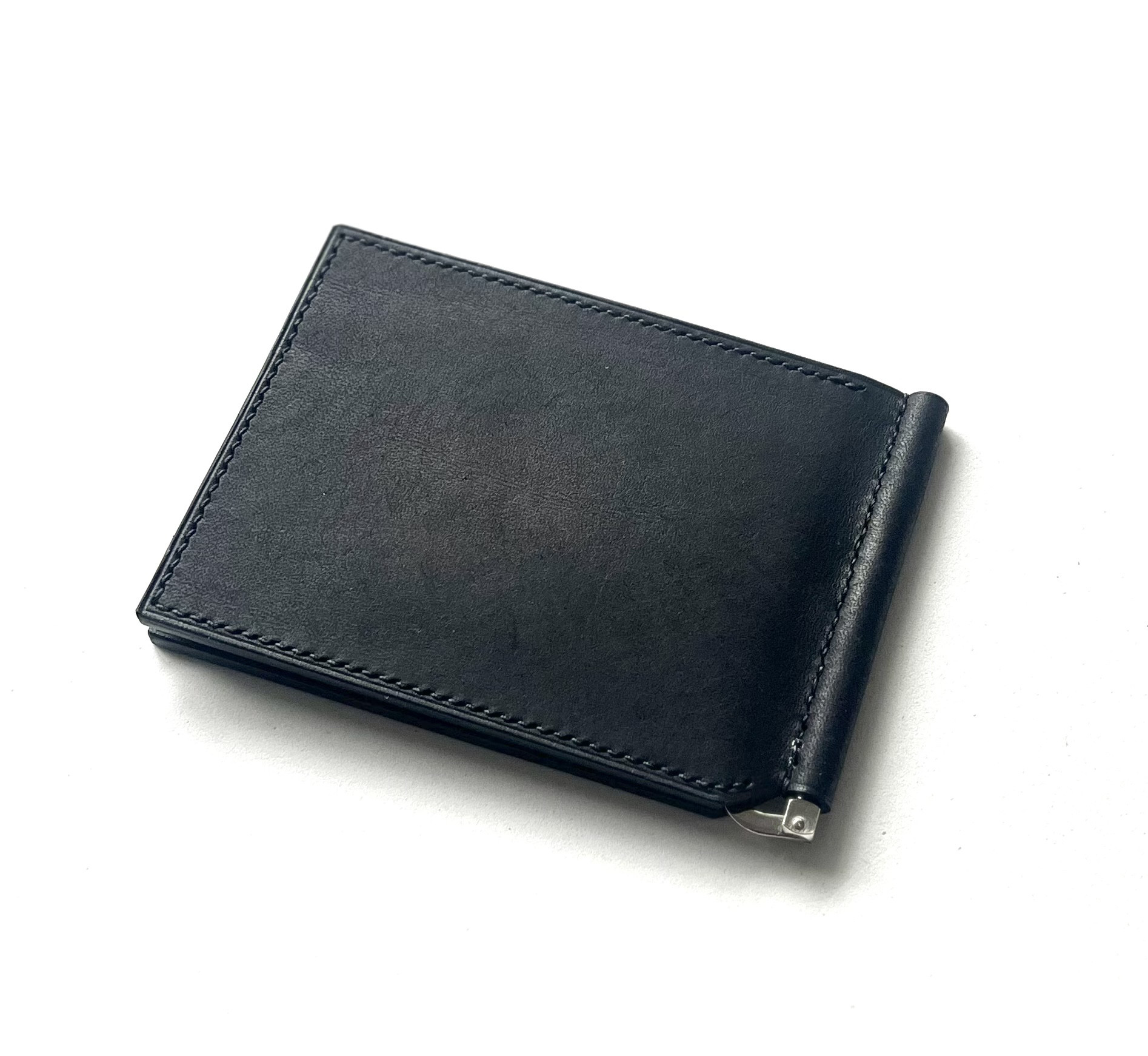SALE‼️マネークリップ ショート財布 オーバルナバホコンチョ 黒