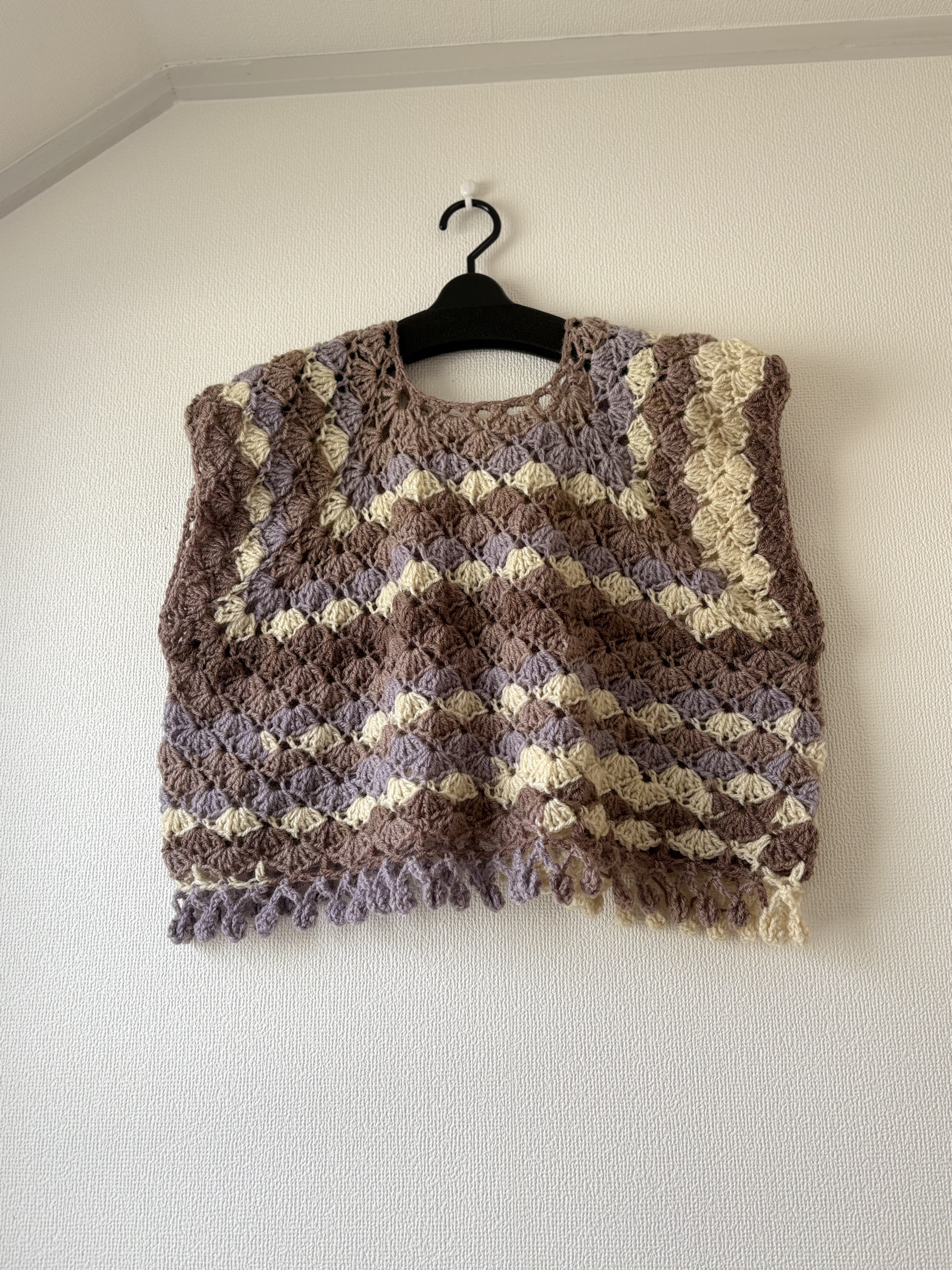 ⭐︎handmade⭐︎手編み　ベスト　ビスチェ