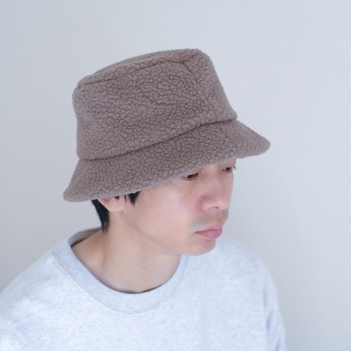 Xmasラッピング無料・2日以内発送○ボアバケットハット バケハ メンズ