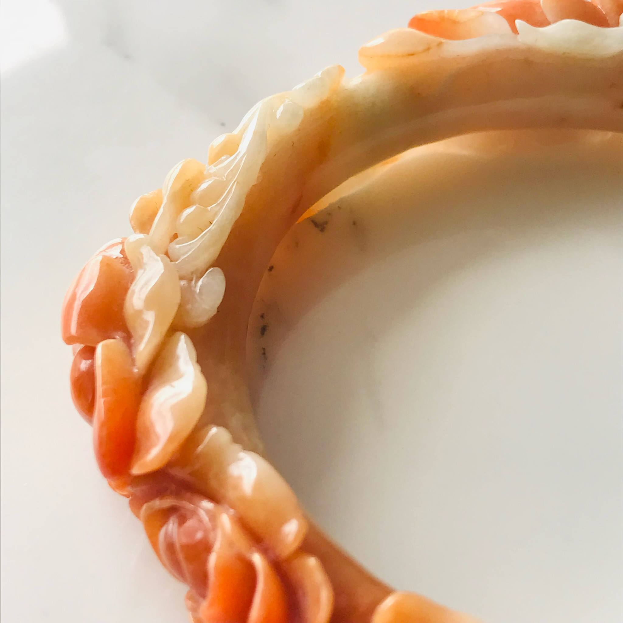 B5010-0145】翡翠ヒスイバングルミャンマー産59.4mm