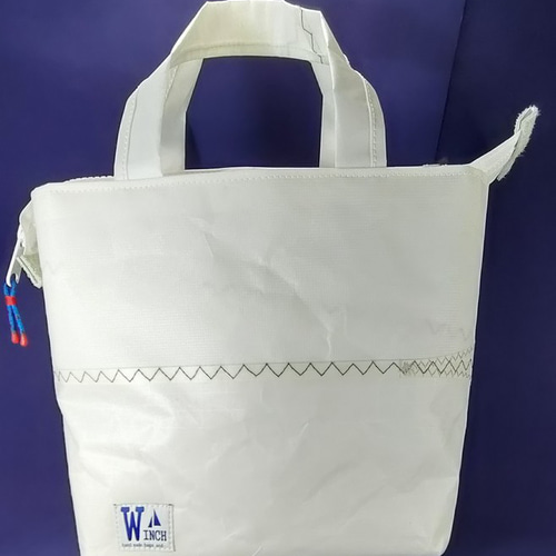トートバッグ（ファスナー付き）【W-550】セイルバッグ ヨット