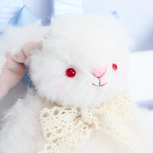 完成品］ロップイヤーうさぎのぬいぐるみ ホーランドロップ