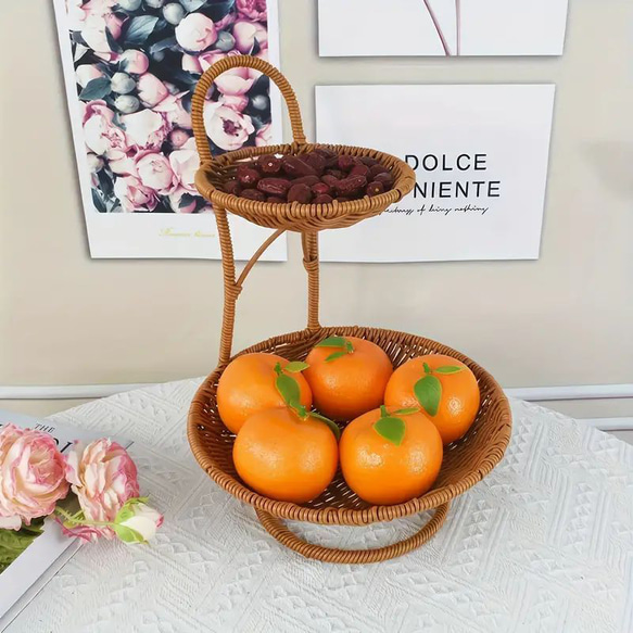 フルーツトレイ ガラス フルーツバスケット ミニサイズ フルーツ