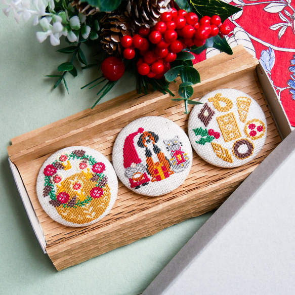 アイスランドとフィンランドとノルウェーのクリスマス オーナメントに