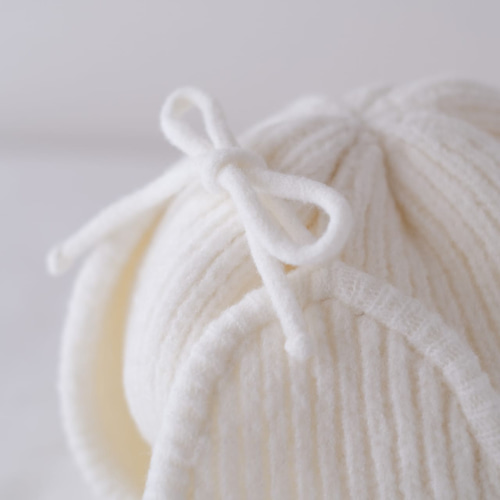 Xmasラッピング無料・2日以内発送○モヘアニットフライトキャップ耳