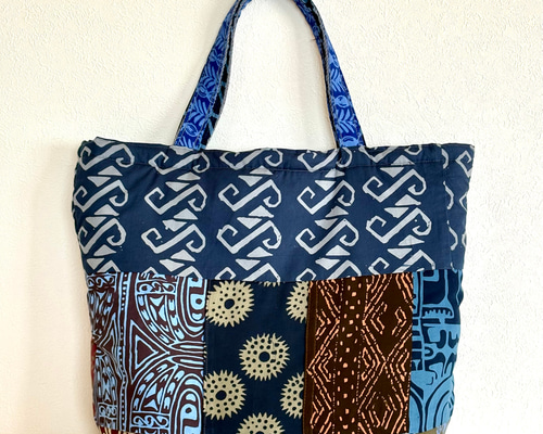 2WAYトートバッグ 〜 ハワイファッションブランドNOANOA のパッチ