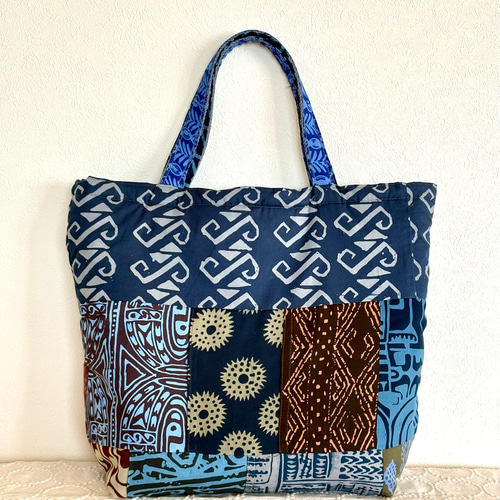 2WAYトートバッグ 〜 ハワイファッションブランドNOANOA のパッチ