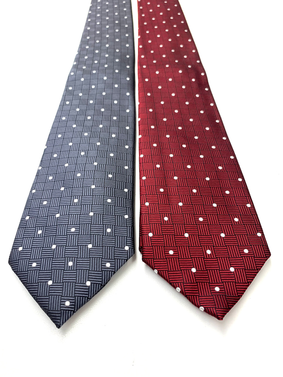 縁起ネクタイ　鶴は千年、亀は万年　送料無料　ワイン 6枚目の画像